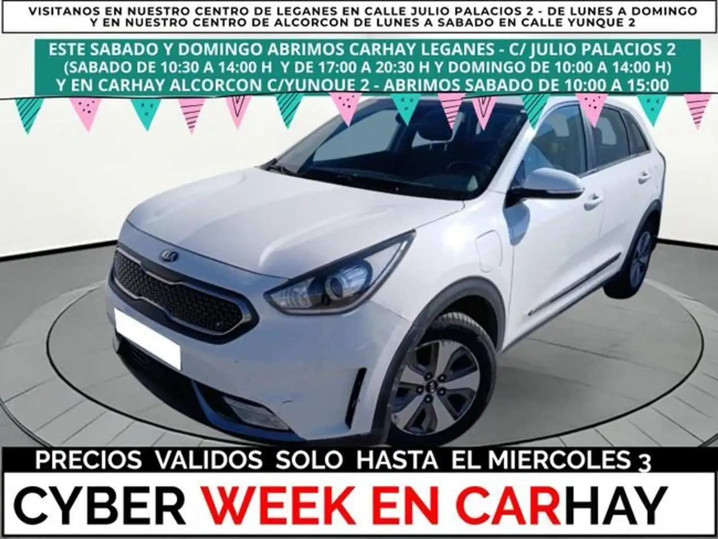 Kia Niro CROSSOVER 1.6 GDI 104KW CONCEPT Bianco - 1