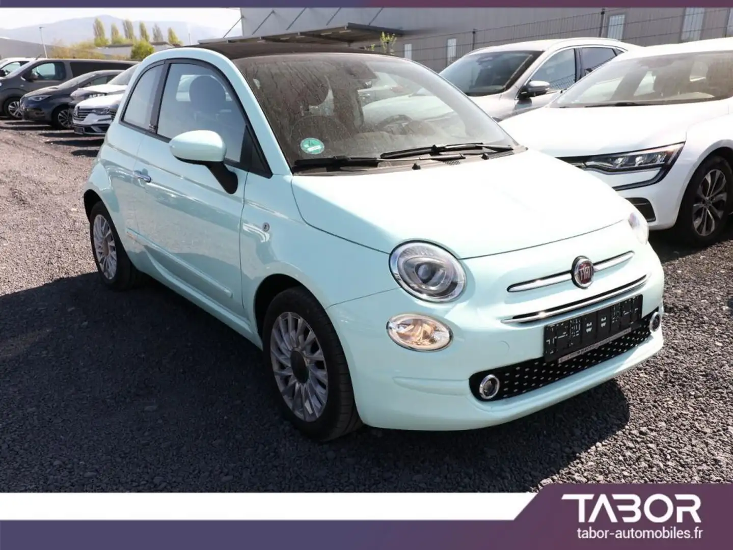Fiat 500C 1.2 Dualogic Lounge TFT Radars 15p Gris - 2