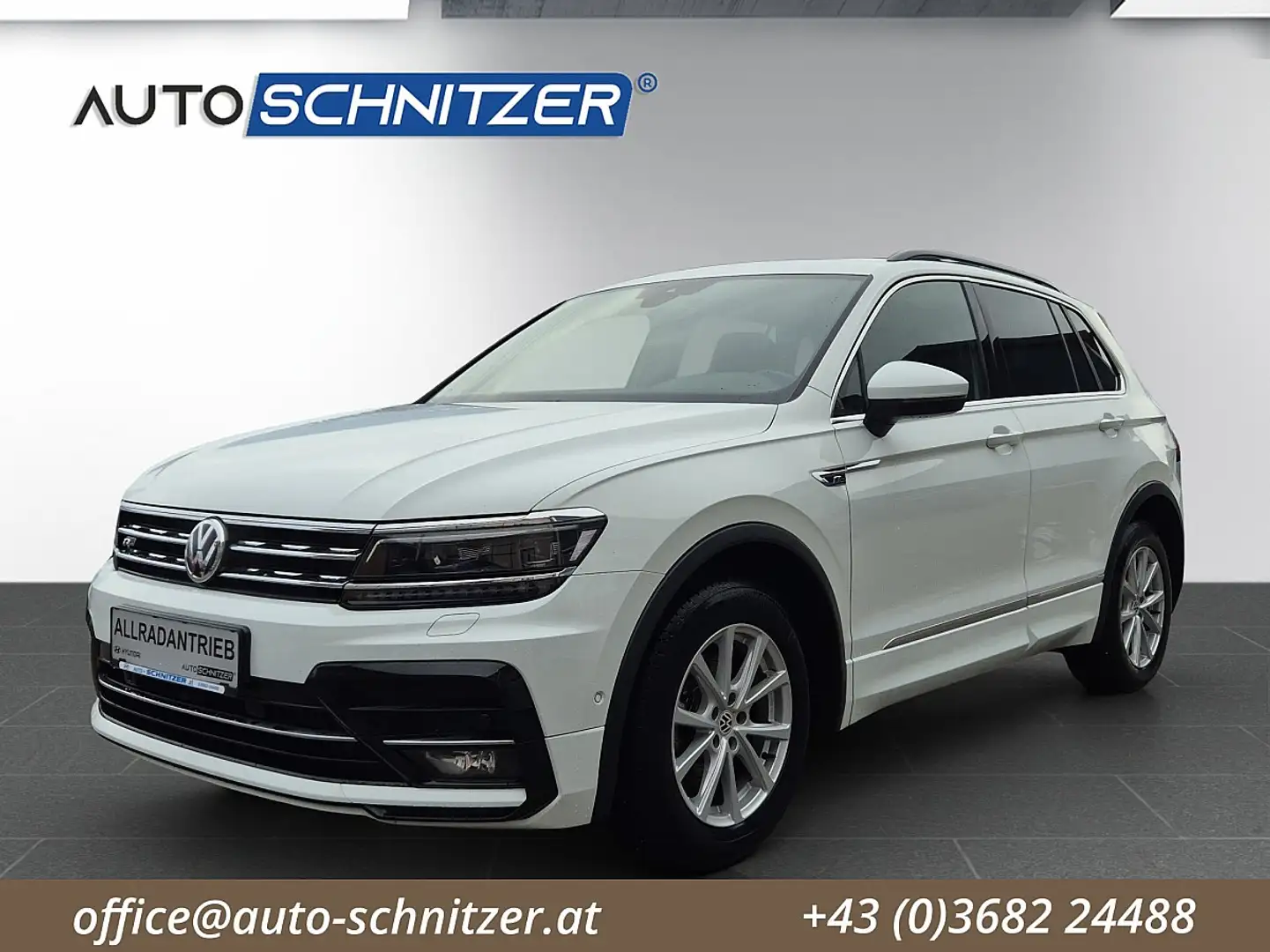 Volkswagen Tiguan 2,0 TDI SCR 4Motion Sky DSG Weiß - 1