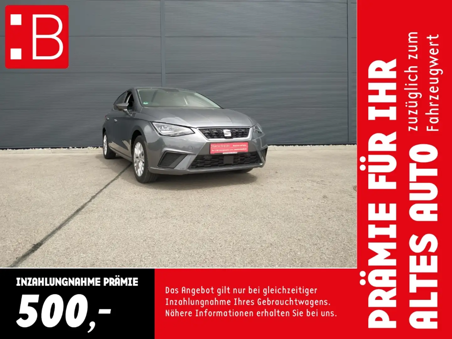 SEAT Ibiza 1.0 TSI Style LED NAVI ACC KAMERA PDC SHZ Grau - 1