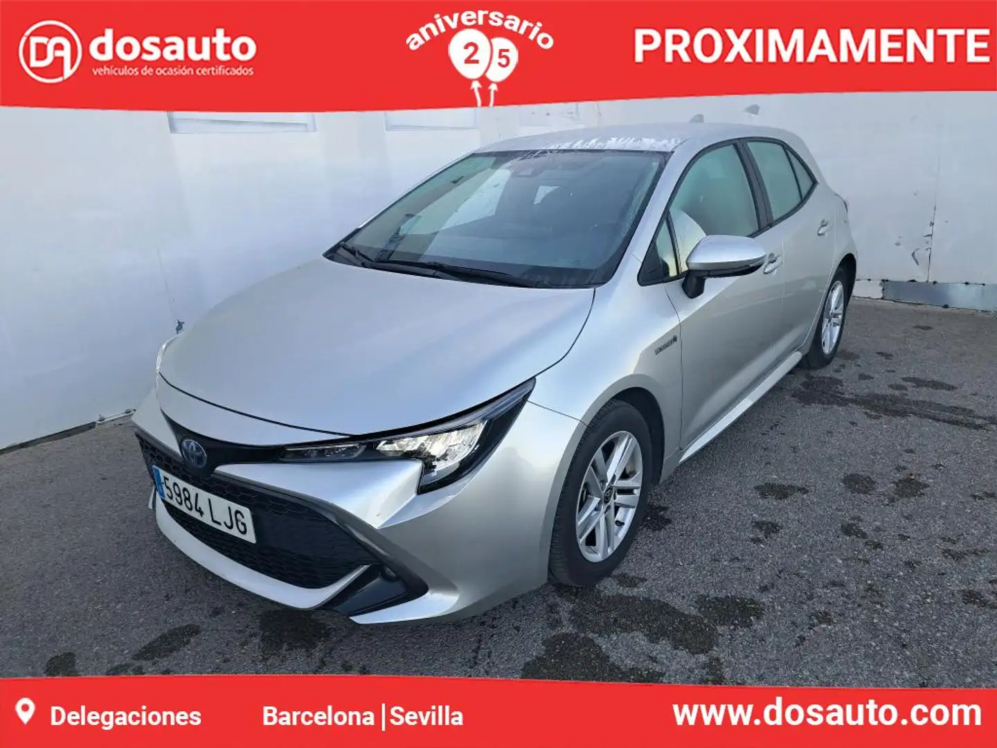 Toyota Corolla 125H Active Tech Plateado - 1