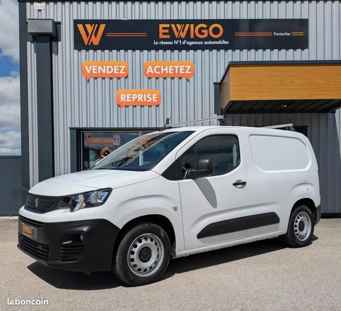 Peugeot Partner VU PREMIUM FOURGON 1.5 BLUEHDI 130ch 650KG L1 M EA Blanc - 1