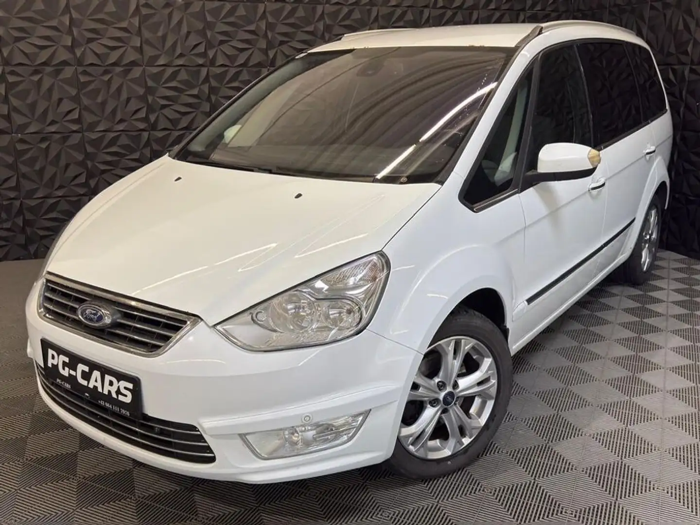 Ford Galaxy Titanium 2.0 TDCi DPF *7 Sitzer* Blanc - 1