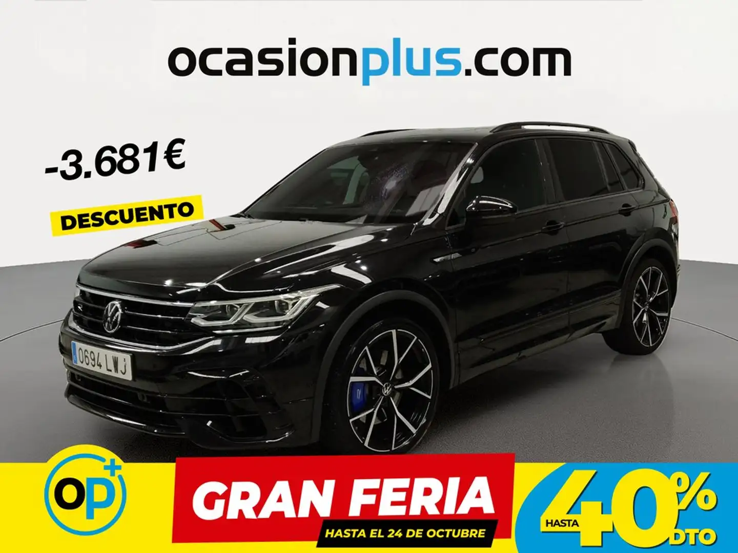 Volkswagen Tiguan 2.0 TSI R 4Motion DSG 235kW Negro - 1