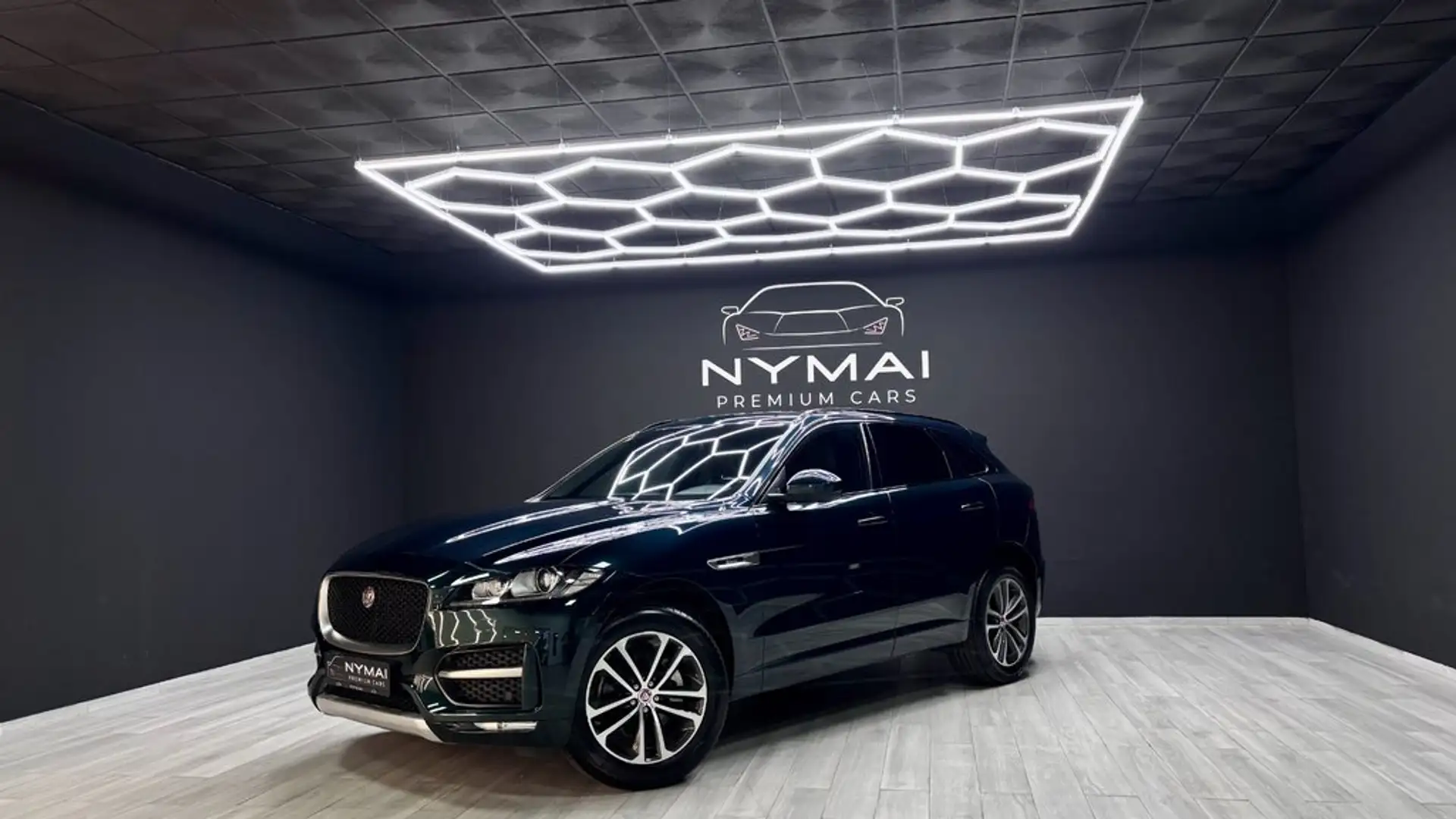 Jaguar F-Pace 2.0L i4D 132kW R-Sport Auto Grün - 2