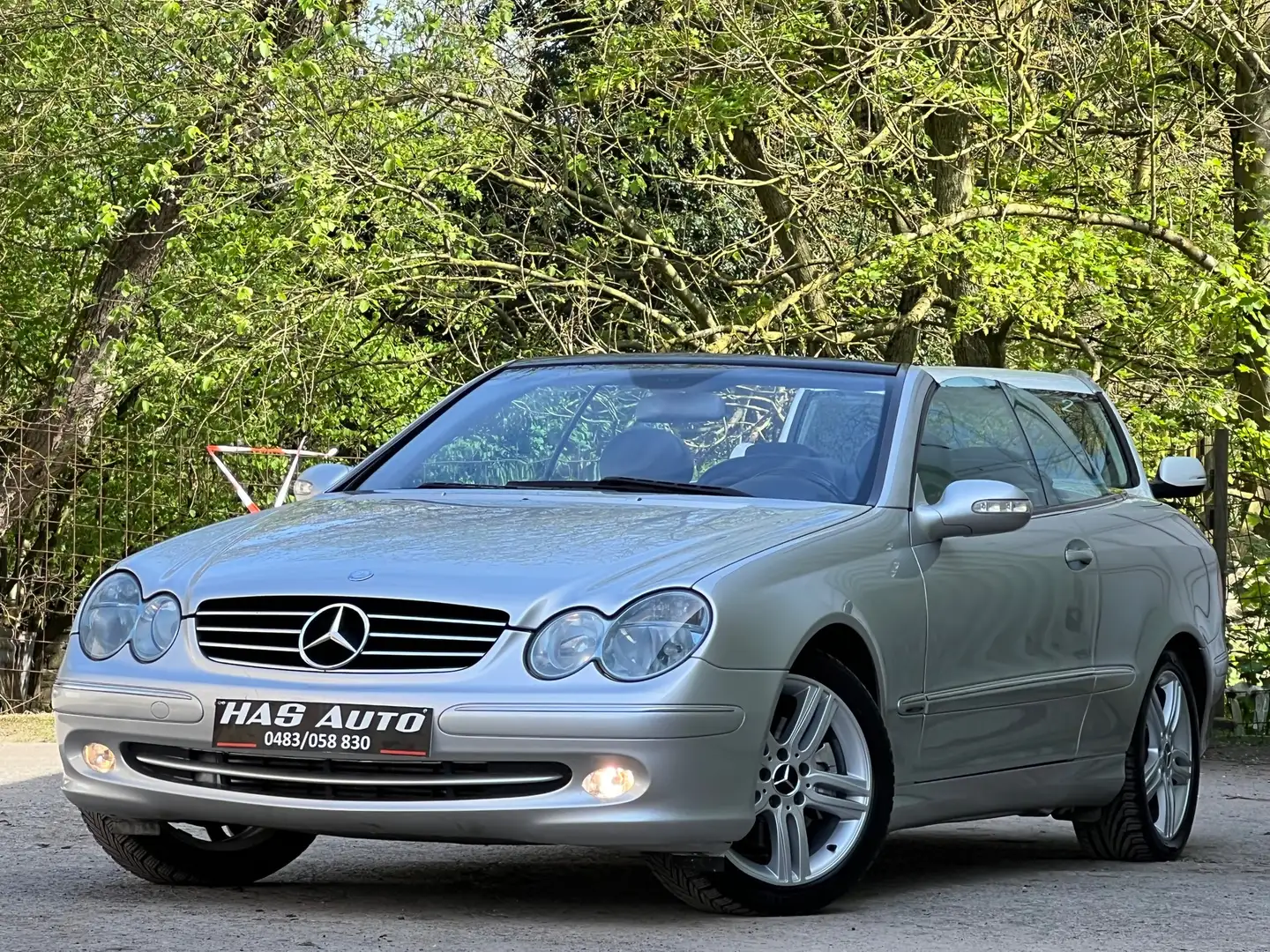 Mercedes-Benz CLK 200 KOMPRESSOR//NAVIGATION//ETATNEUF Сірий - 1