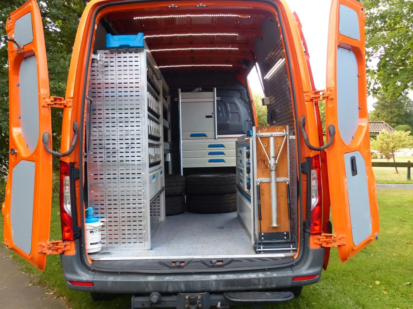 Mercedes-Benz Sprinter III  314  Klima Navi Werkstatt Sortimo Orange - 1