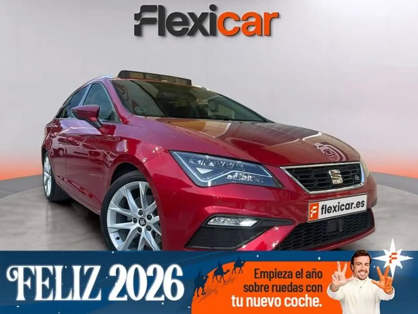 SEAT Leon ST 2.0 EcoTSI S&S FR DSG7 190 Rouge - 1