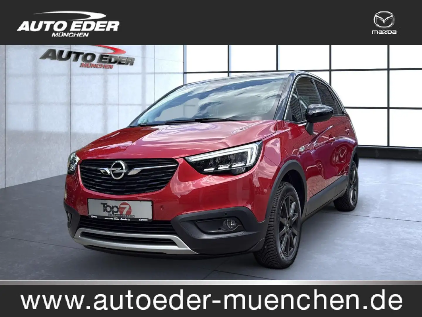 Opel Crossland X Innovation Bluetooth Navi LED Klima Rouge - 1