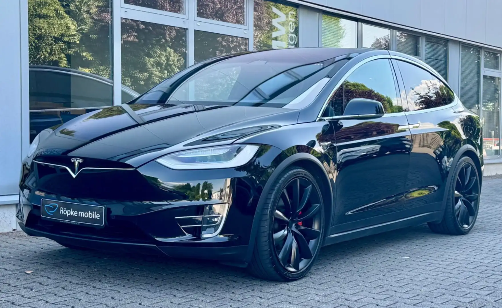 Tesla Model X Raven Ludicrous 6 Sitzer FSD AHK 22" Schwarz - 1