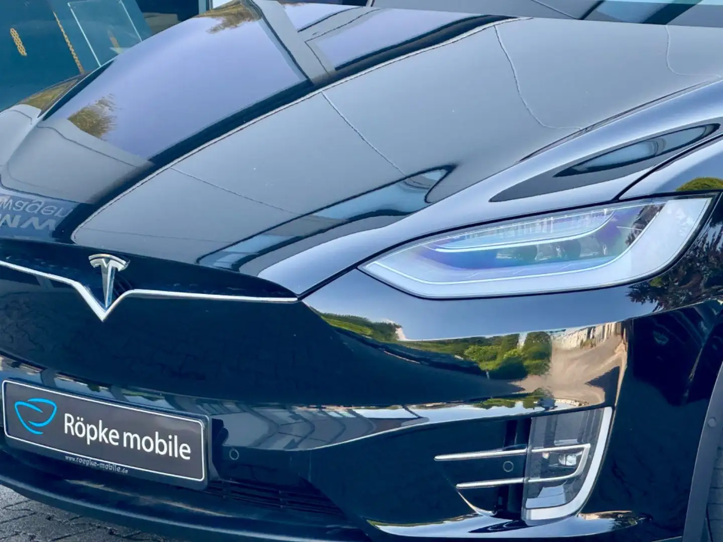 Tesla Model X Raven Ludicrous 6 Sitzer FSD AHK 22" Schwarz - 2