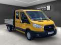 Ford Transit Pritsche 350 Doka L3 7-Sitze+Klima+AHK Gelb - thumbnail 1