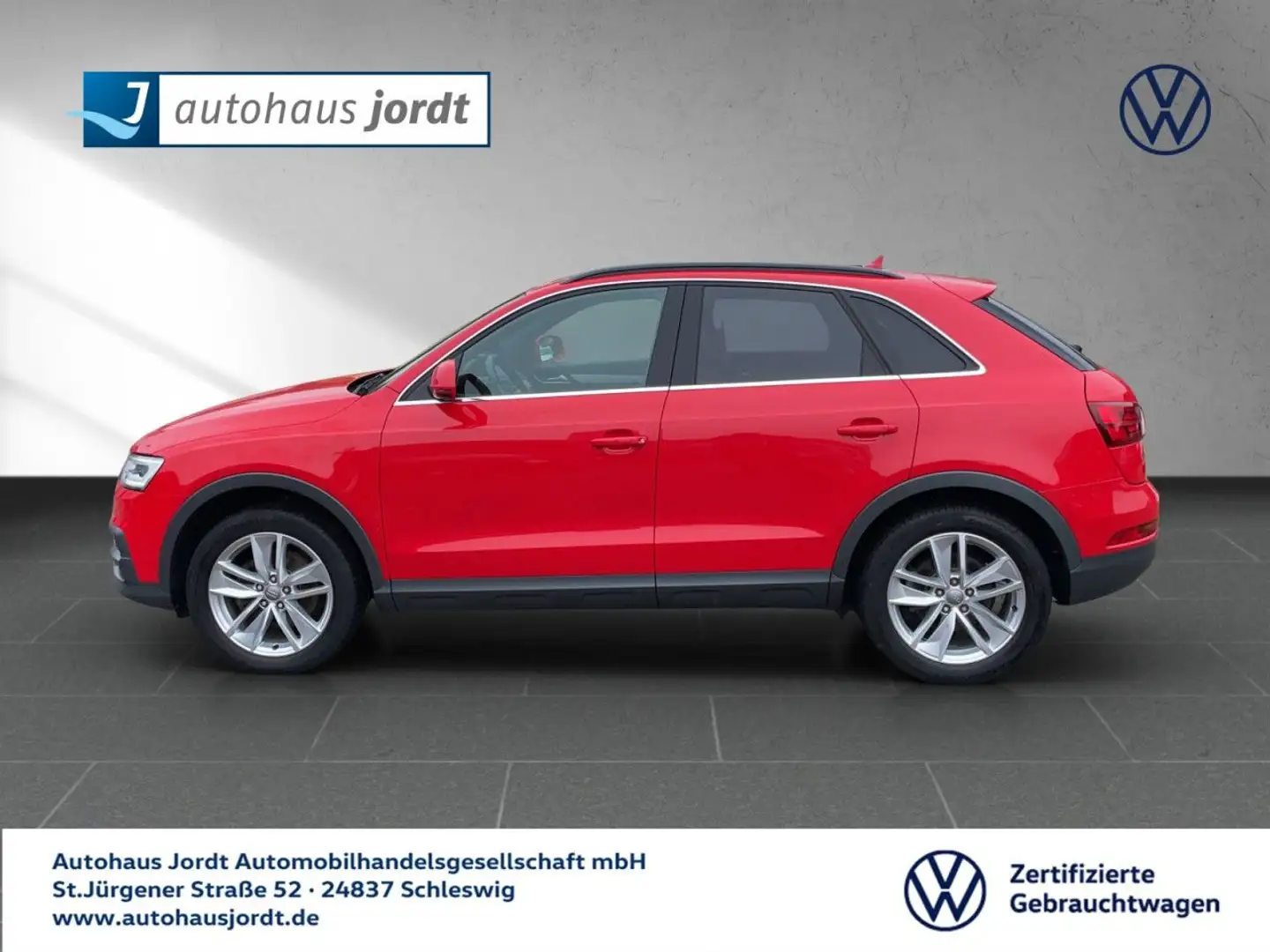 Audi Q3 2.0 TDI DPF design s-tronic quattro AHK EPH RFK Rot - 2