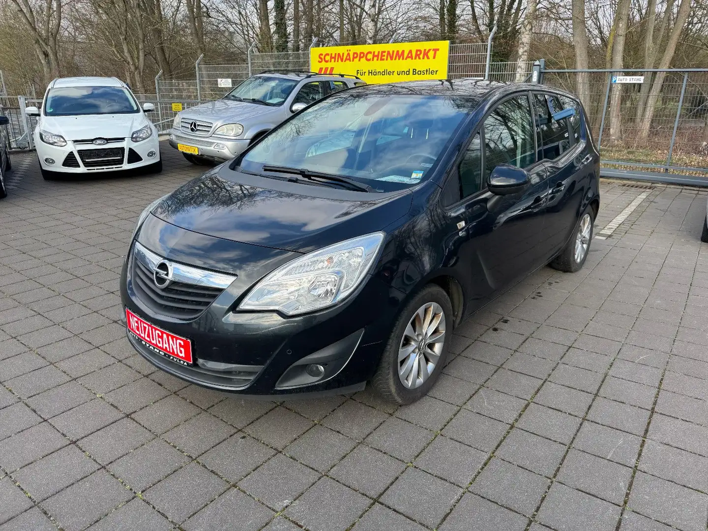 Opel Meriva B 150 Jahre Opel**TEILLEDER+AHK+KLIMA+SH* Schwarz - 1