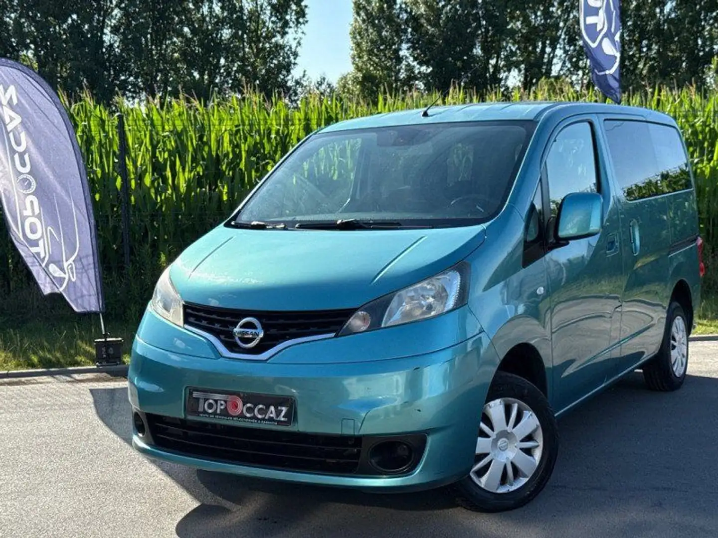 Nissan NV200 1.6 ESS 109CH VISIA * 60.000KM * 2012 * 1ERE MAIN  Yeşil - 1