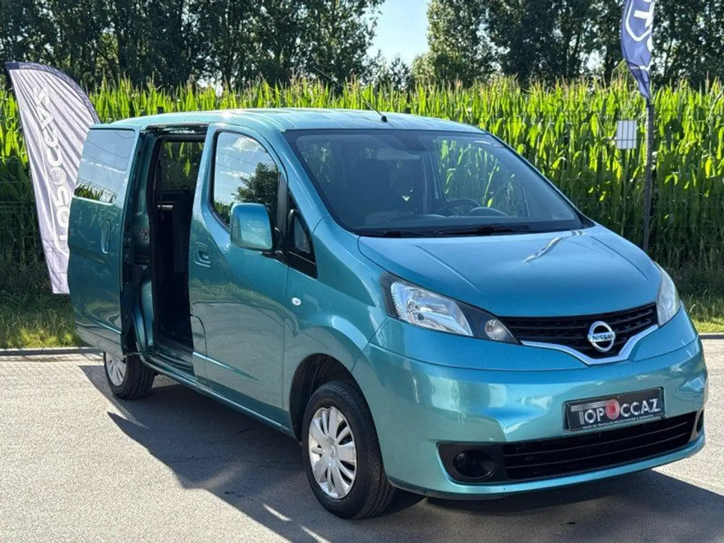 Nissan NV200 1.6 ESS 109CH VISIA * 60.000KM * 2012 * 1ERE MAIN  Yeşil - 2