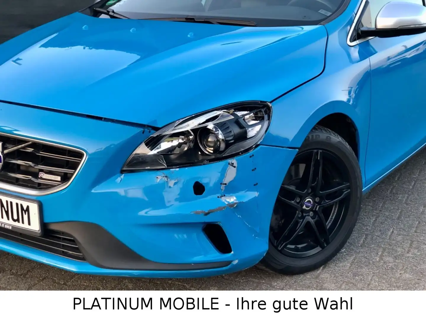 Volvo V40 *R-Design* 1.6 L + 200PS *Rebel BLUE* Kamera Blau - 2