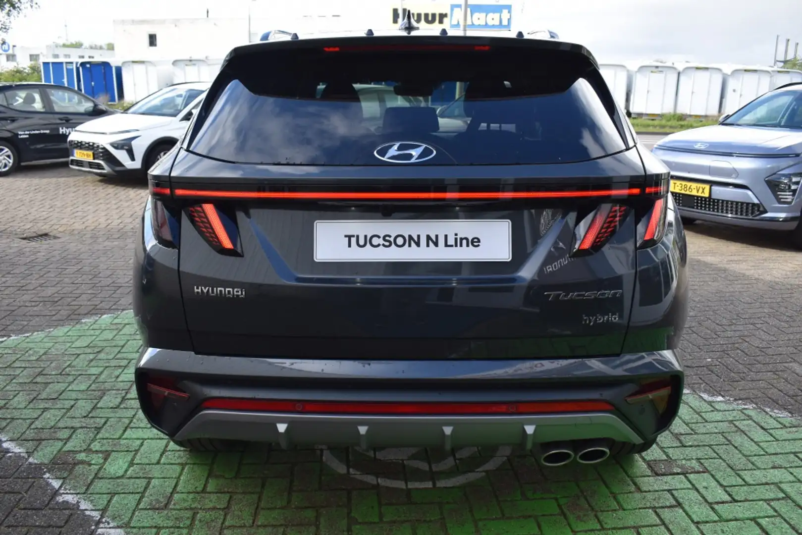 Hyundai TUCSON 1.6 T-GDI HEV N Line Automaat/Camera/19" Uit voorr Grijs - 2
