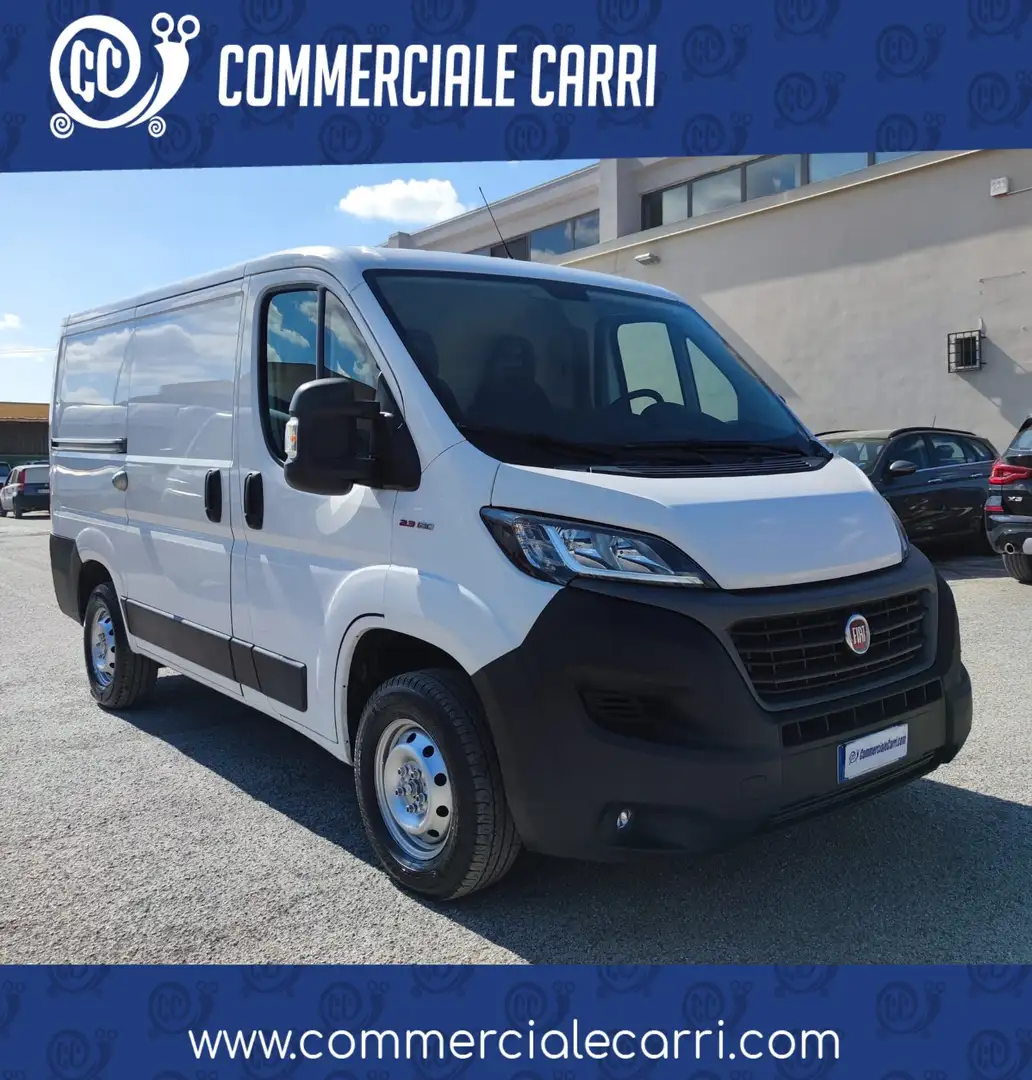Fiat Ducato 30 CH1 2.3 M-JET FURGONE PASSO CORTO 3 POSTI-2021 Bílá - 1
