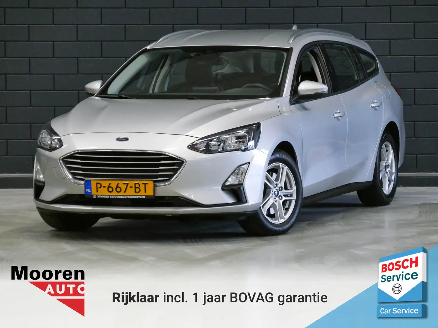 Ford Focus Wagon 1.0 EcoBoost 124PK Trend Edition Business | Grijs - 1