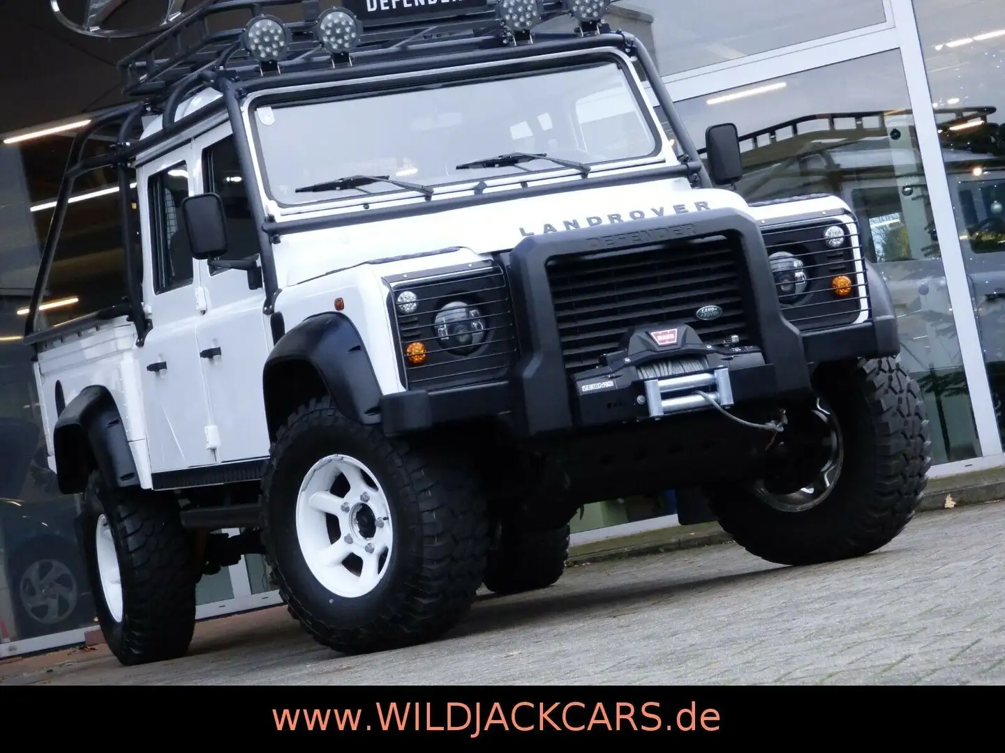 Land Rover Defender 130 Td4 S*SAFETY-DEVICES* WINDE* LED* Weiß - 2
