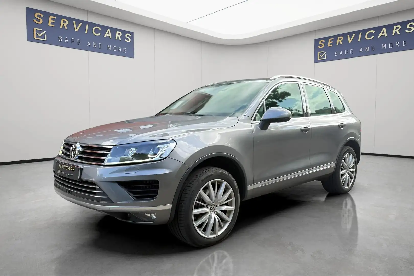 Volkswagen Touareg 3.0 TDi V6 BMT Terrain Tech FULL/ 12MOIS GARANTIE Gris - 1
