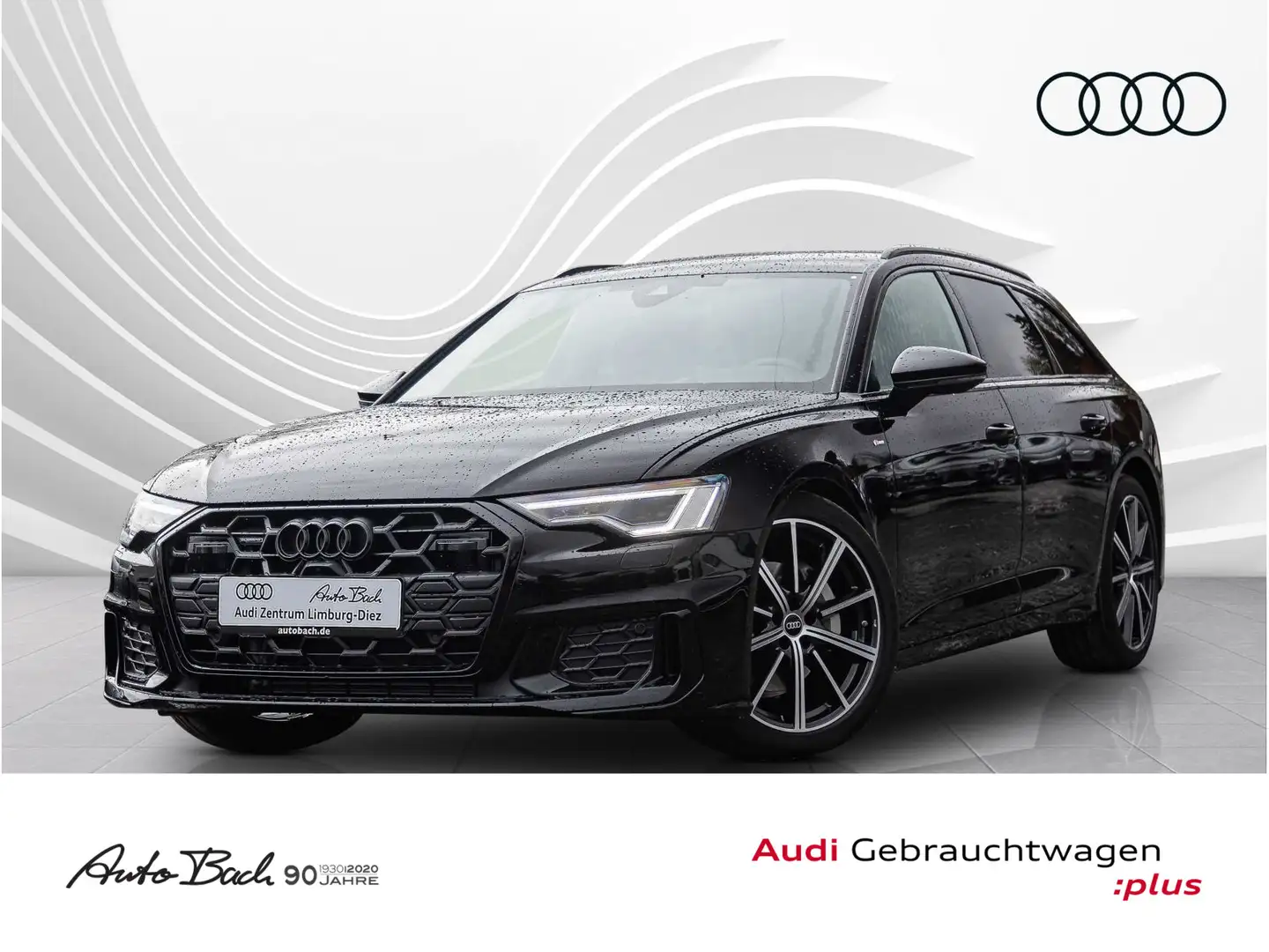 Audi A6 Avant S line 45TDI qu. HuD Navi LED virtual A Schwarz - 1