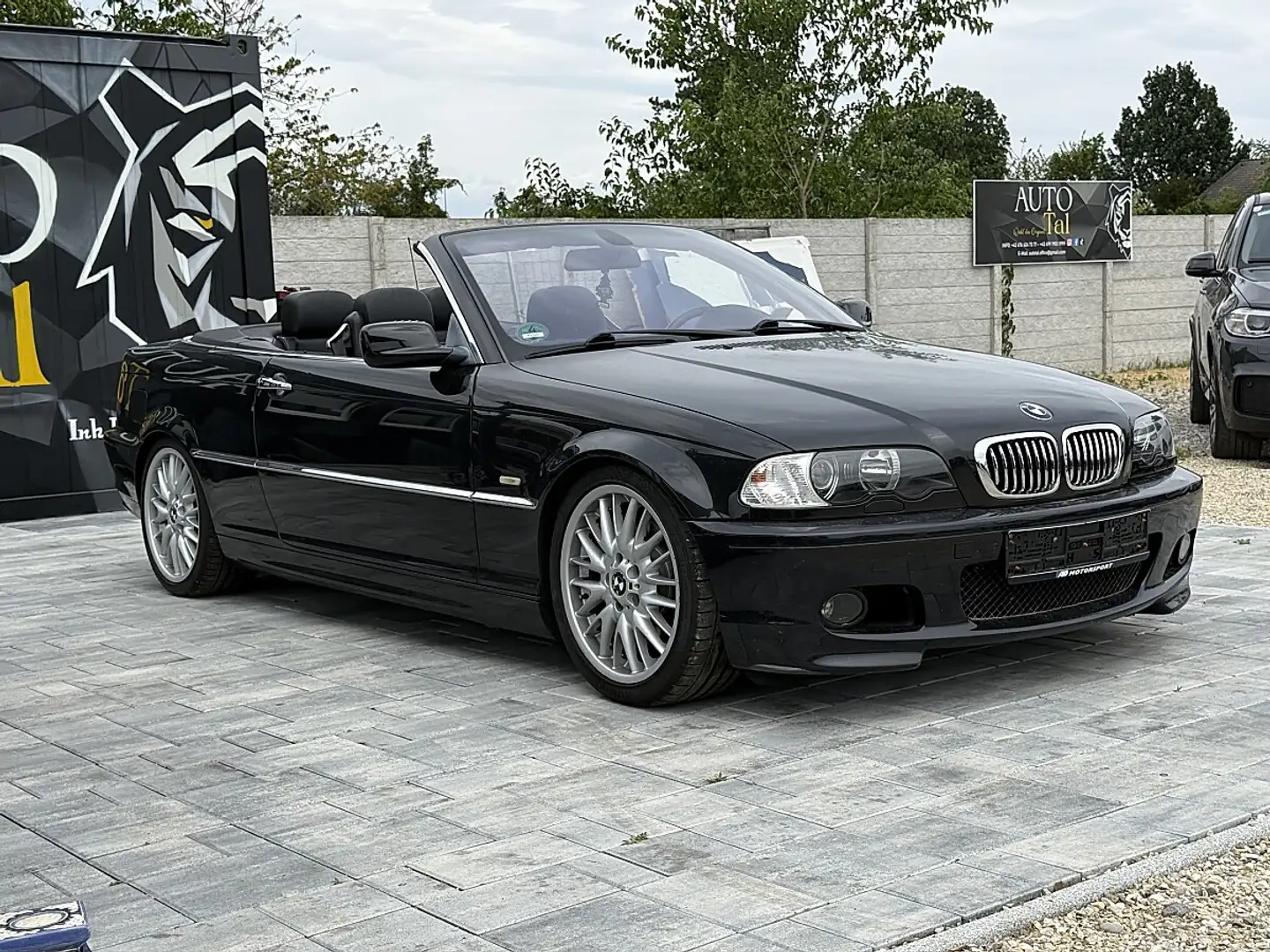 BMW 323 Ci Cabrio Aut. Schwarz - 1