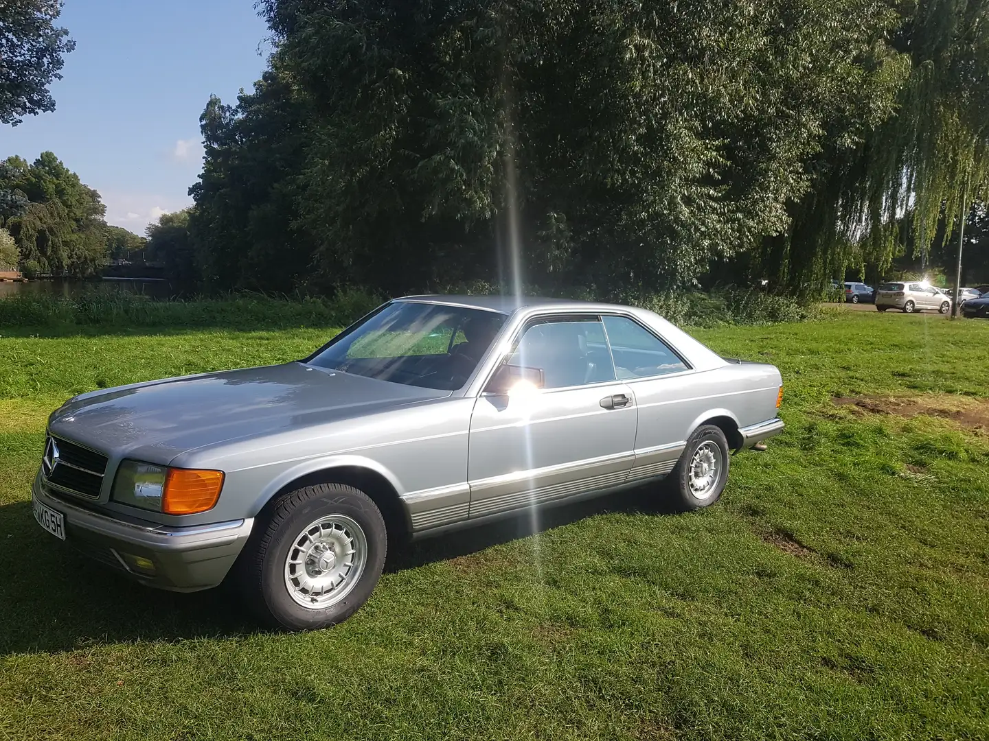 Mercedes-Benz S 380 Coupe SEC 380 Silber - 2