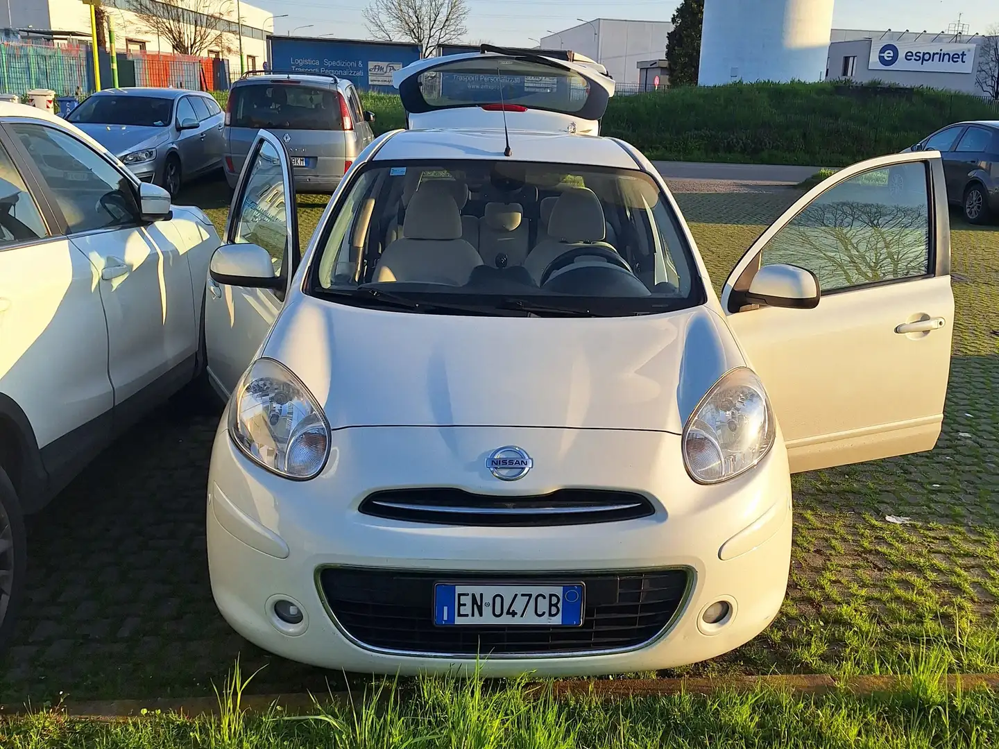 Nissan Micra Micra+IV+2010+5p+1.2+Tekna+eco+Gpl+80cv Bianco - 1