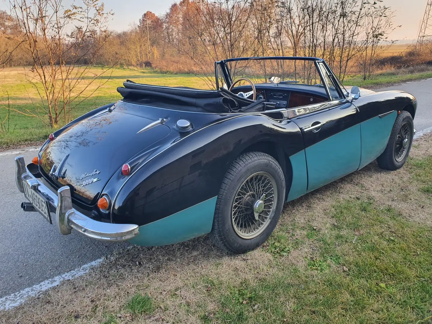 Austin-Healey 3000 mk2 Schwarz - 2