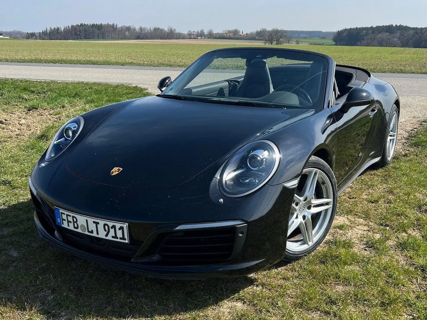 Porsche 991 911 Cabrio 911 Carrera 4 Cabriolet PDK Чорний - 2