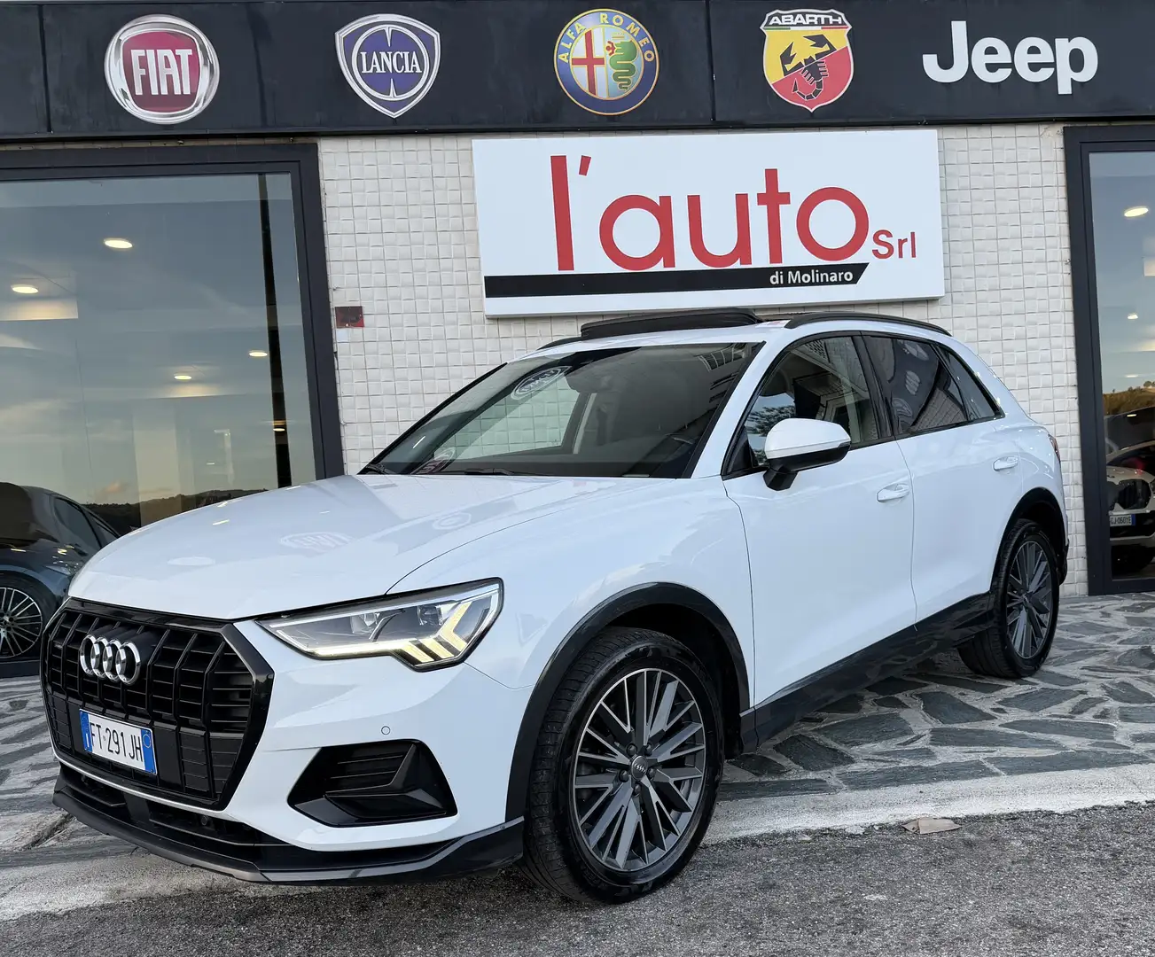 Audi Q3 Q3 40 2.0 tdi quattro 190cv TETTO MATRIX Weiß - 1