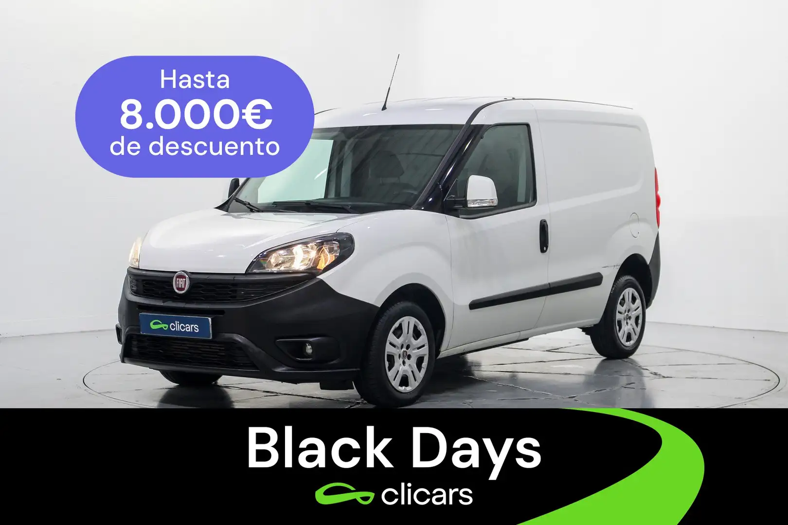 Fiat Dobló Cargo 1.6Mjt SX 78kW Blanc - 1