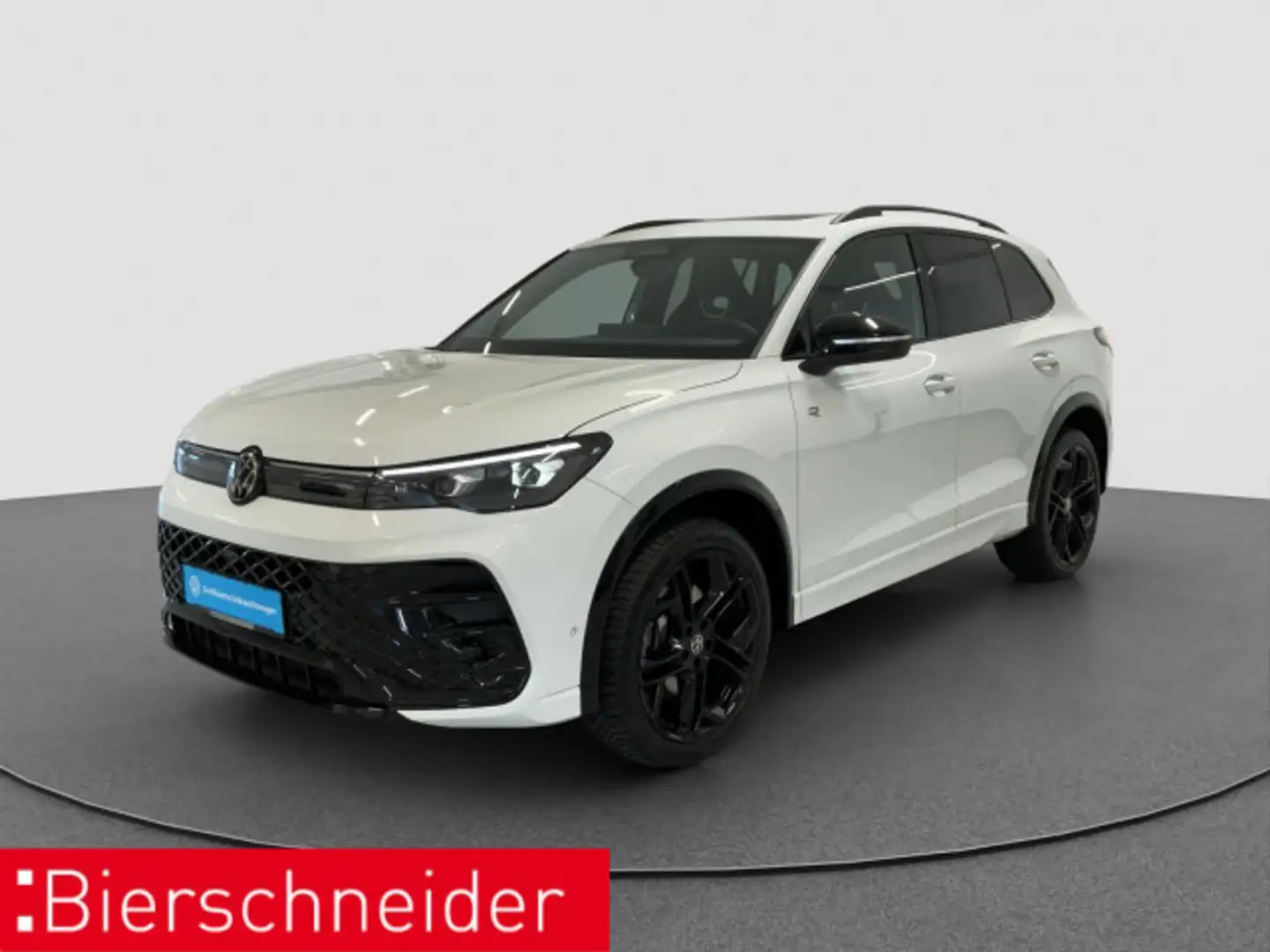 Volkswagen Tiguan 2.0 TDI DSG 4Mo R-Line Black AHK PANO IQ Weiß - 2
