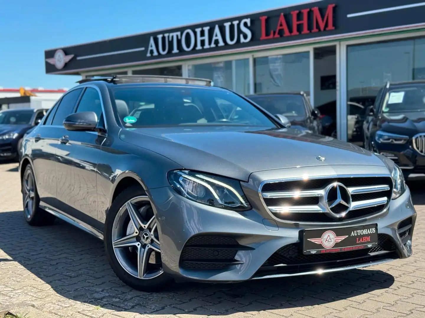 Mercedes-Benz E 200 d Lim. 9G-TRONIC"AMG-LINE"PANO*DAB*LED*VIRT Серый - 1