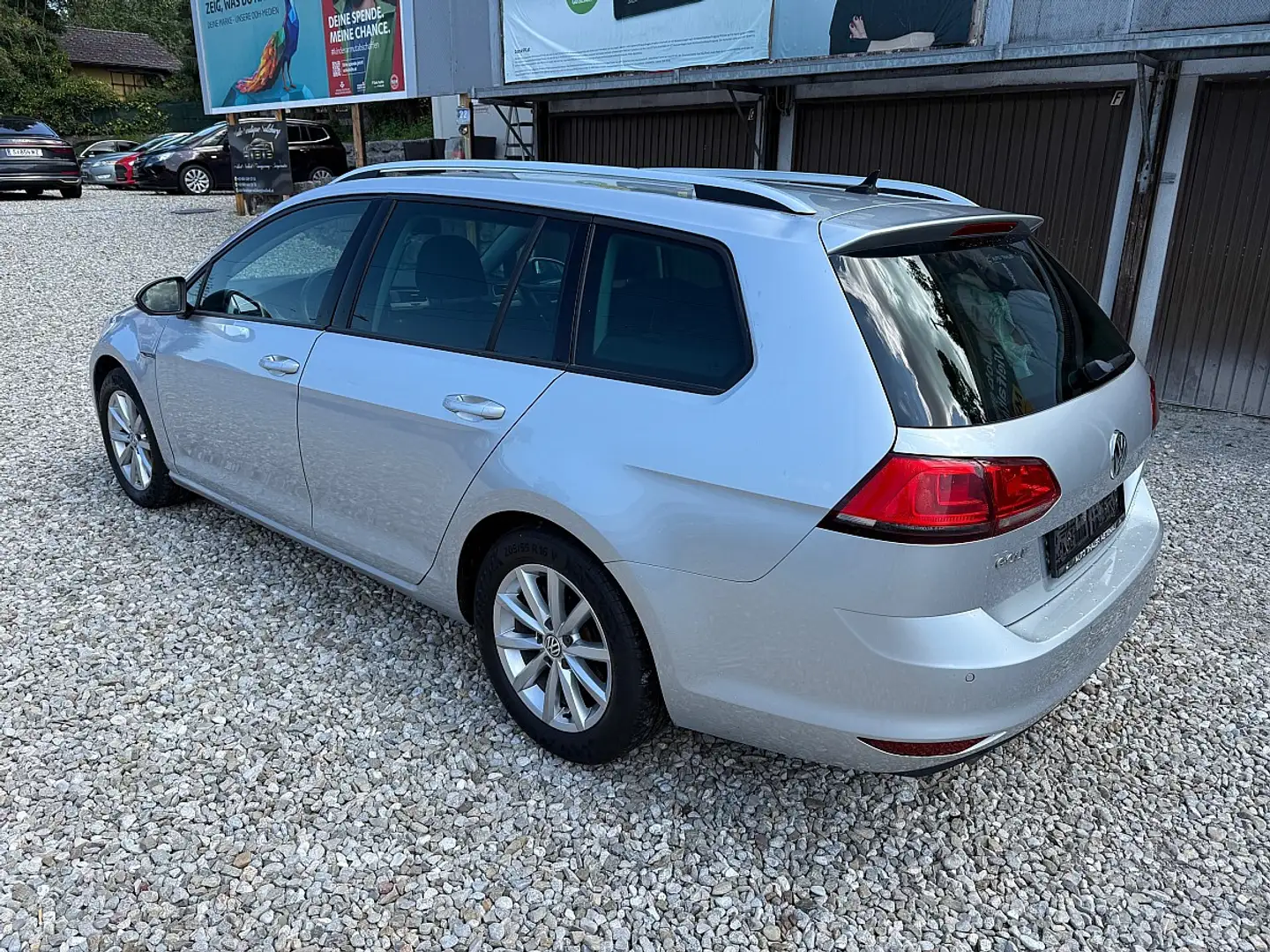 Volkswagen Golf Variant BMT 1,6 TDI Silber - 2