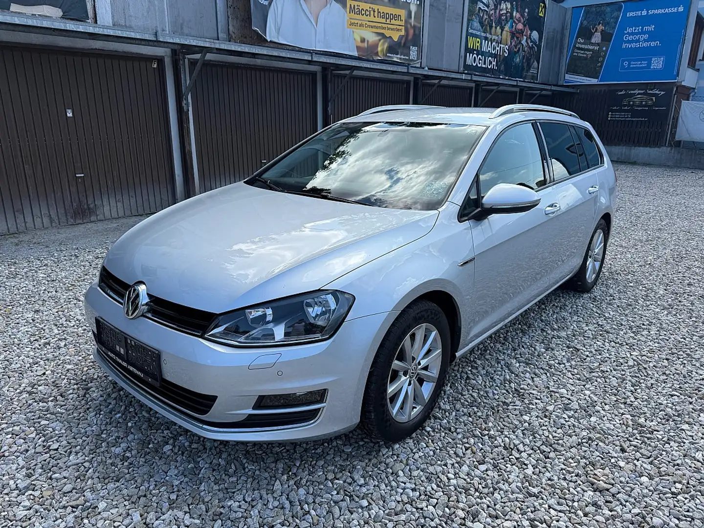 Volkswagen Golf Variant BMT 1,6 TDI Silber - 1