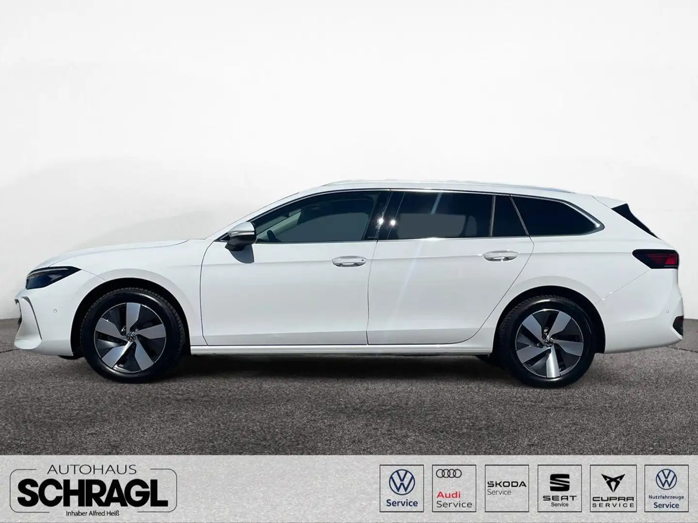 Volkswagen Passat Variant 2.0 TDI DSG BUSINESS+AHK+NAVI+KAM Weiß - 2