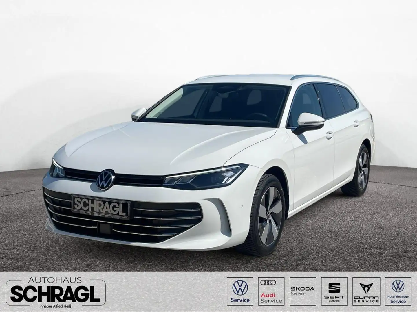 Volkswagen Passat Variant 2.0 TDI DSG BUSINESS+AHK+NAVI+KAM Weiß - 1