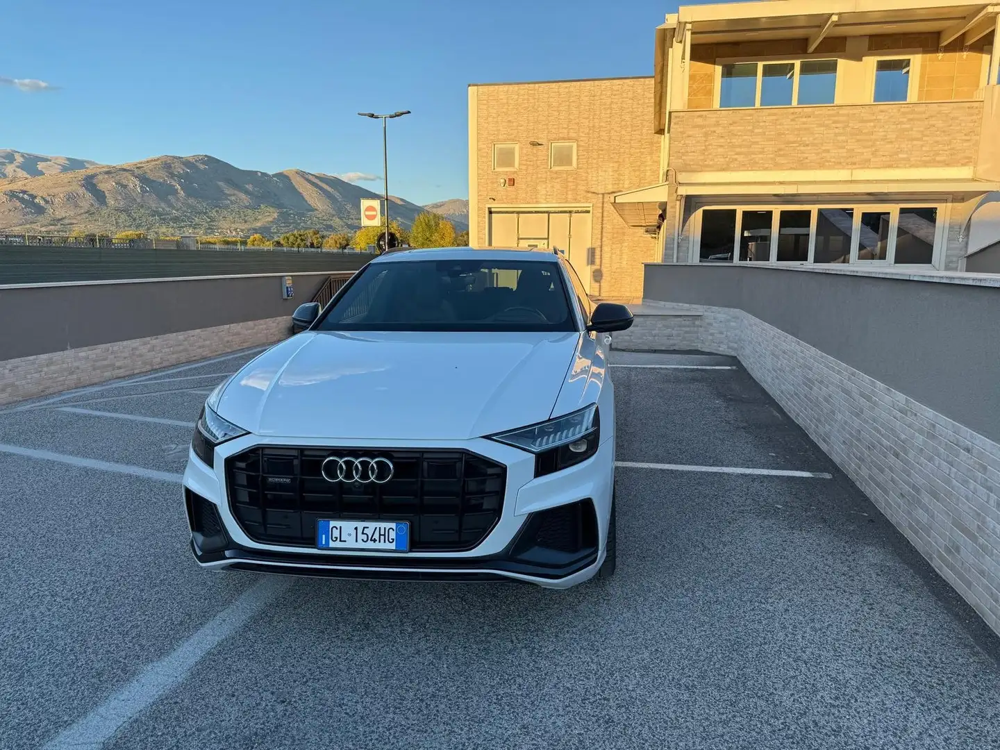 Audi Q8 50TDI 286CV COMPETITION BANG&OLUFSEN 23" CARBONIO Blanc - 1