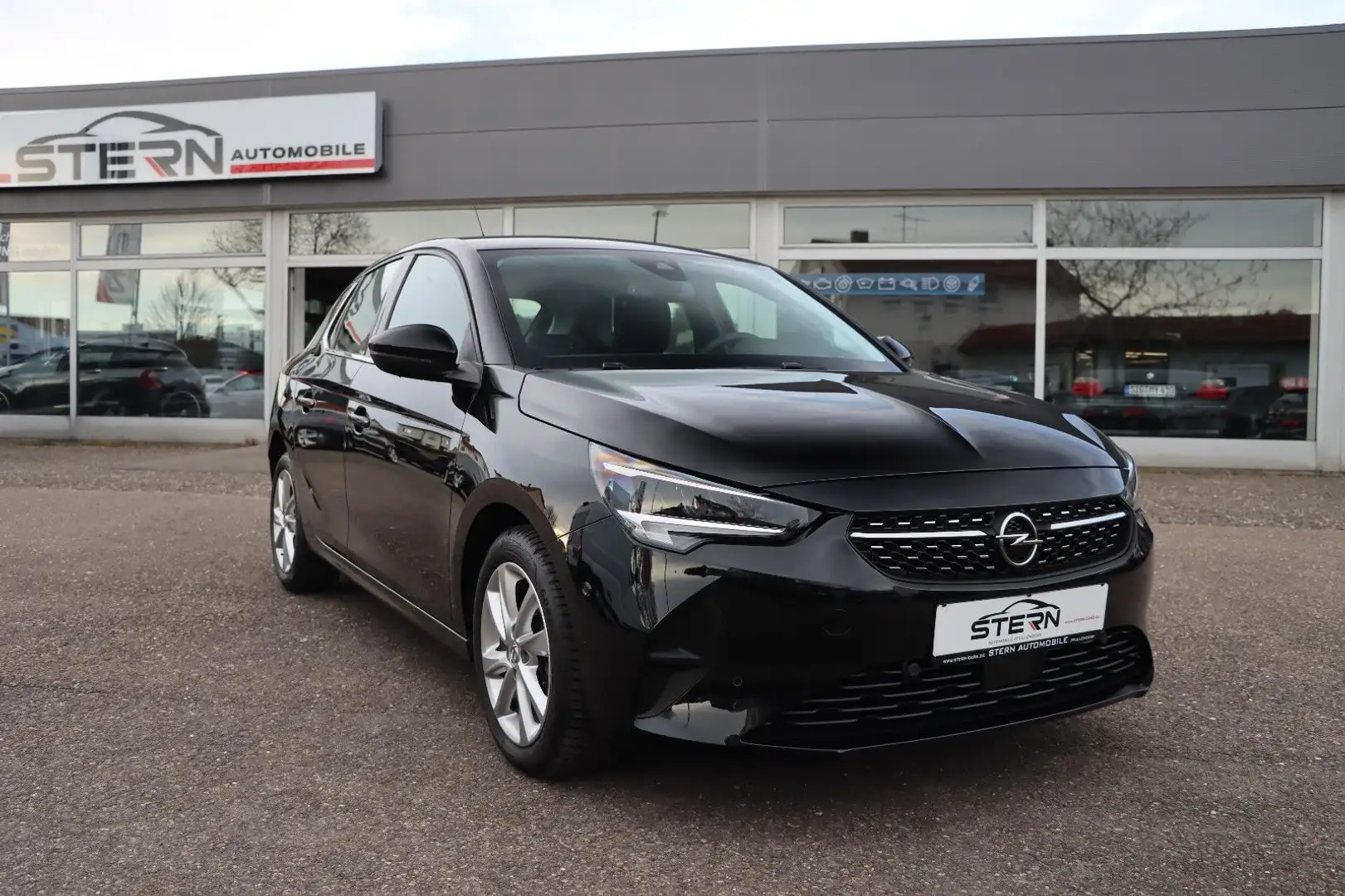 Opel Corsa F Elegance  l LED l 1.HAND l Schwarz - 1