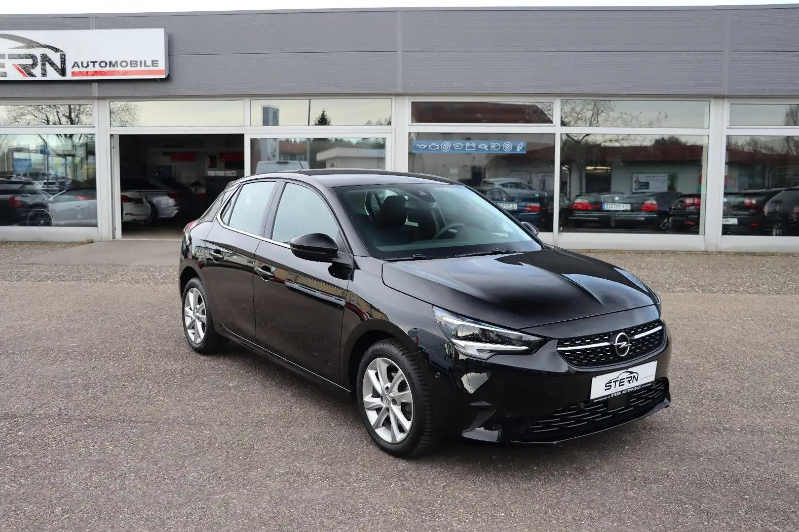 Opel Corsa F Elegance  l LED l 1.HAND l Schwarz - 2