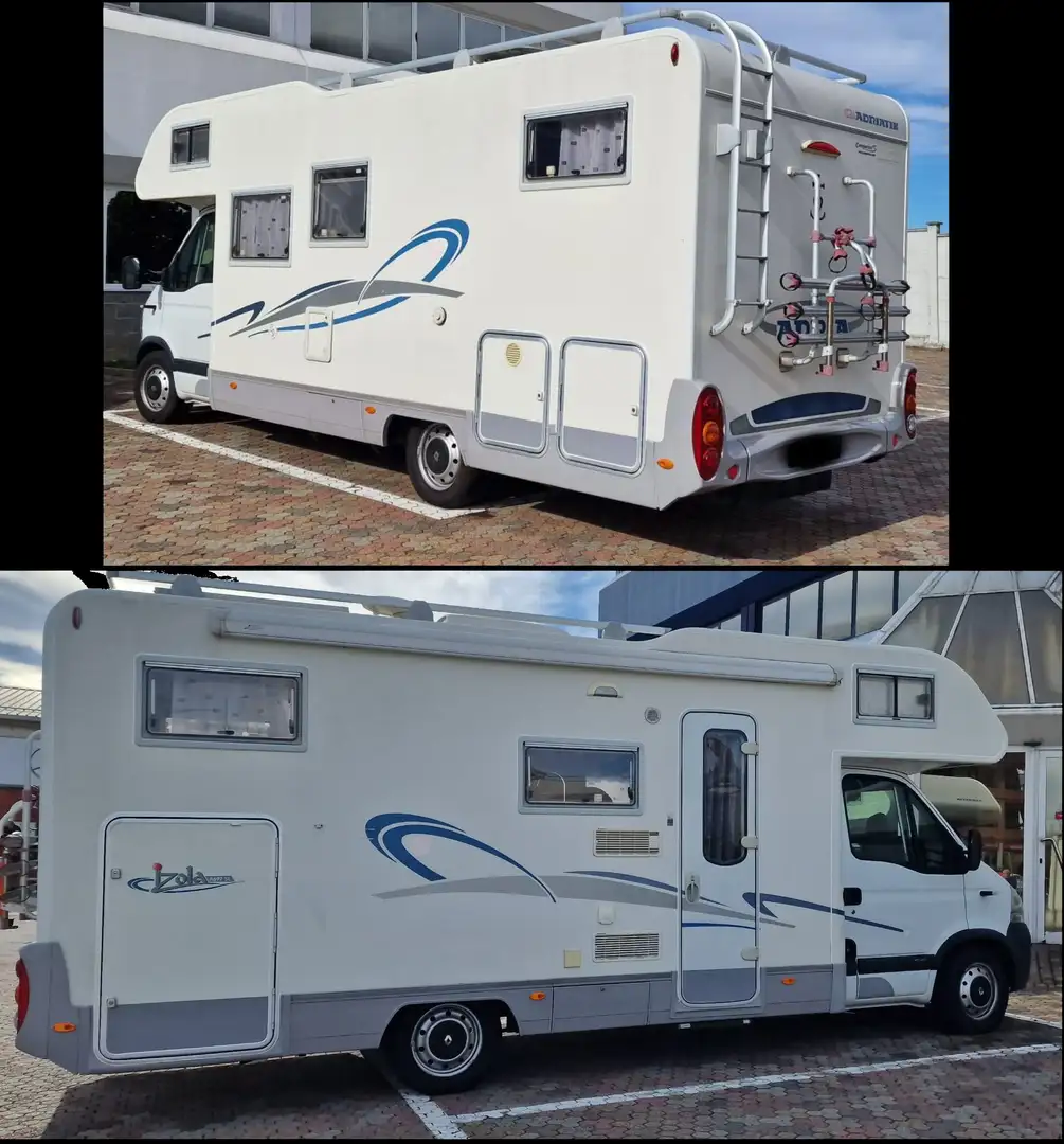Caravans-Wohnm Adria Adriatik Izola A697 SL - renault master 3.0TDi 136CV Weiß - 1