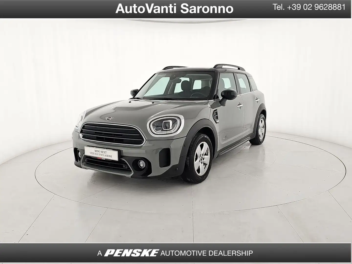MINI Cooper D Countryman Mini 2.0 Cooper D Business Countryman ALL4 Automa Gris - 1