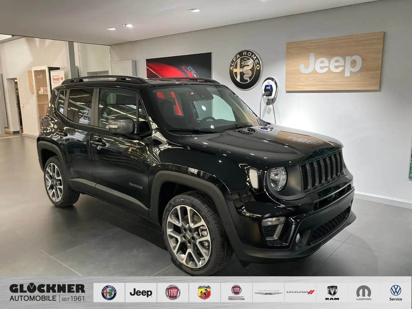 Jeep Renegade PHEV S 4xe 19ZOLL LEDER Schwarz - 1