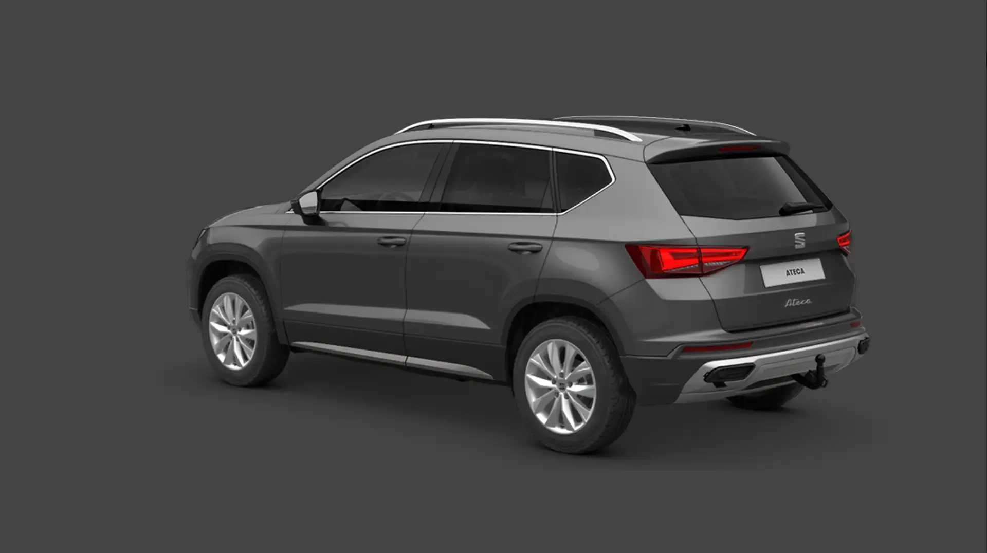 SEAT Ateca 2.0 TDI DSG +AHK+NAVI+VOLLLED+KAMERA+SHZ+PDC+VIRTU Grau - 2