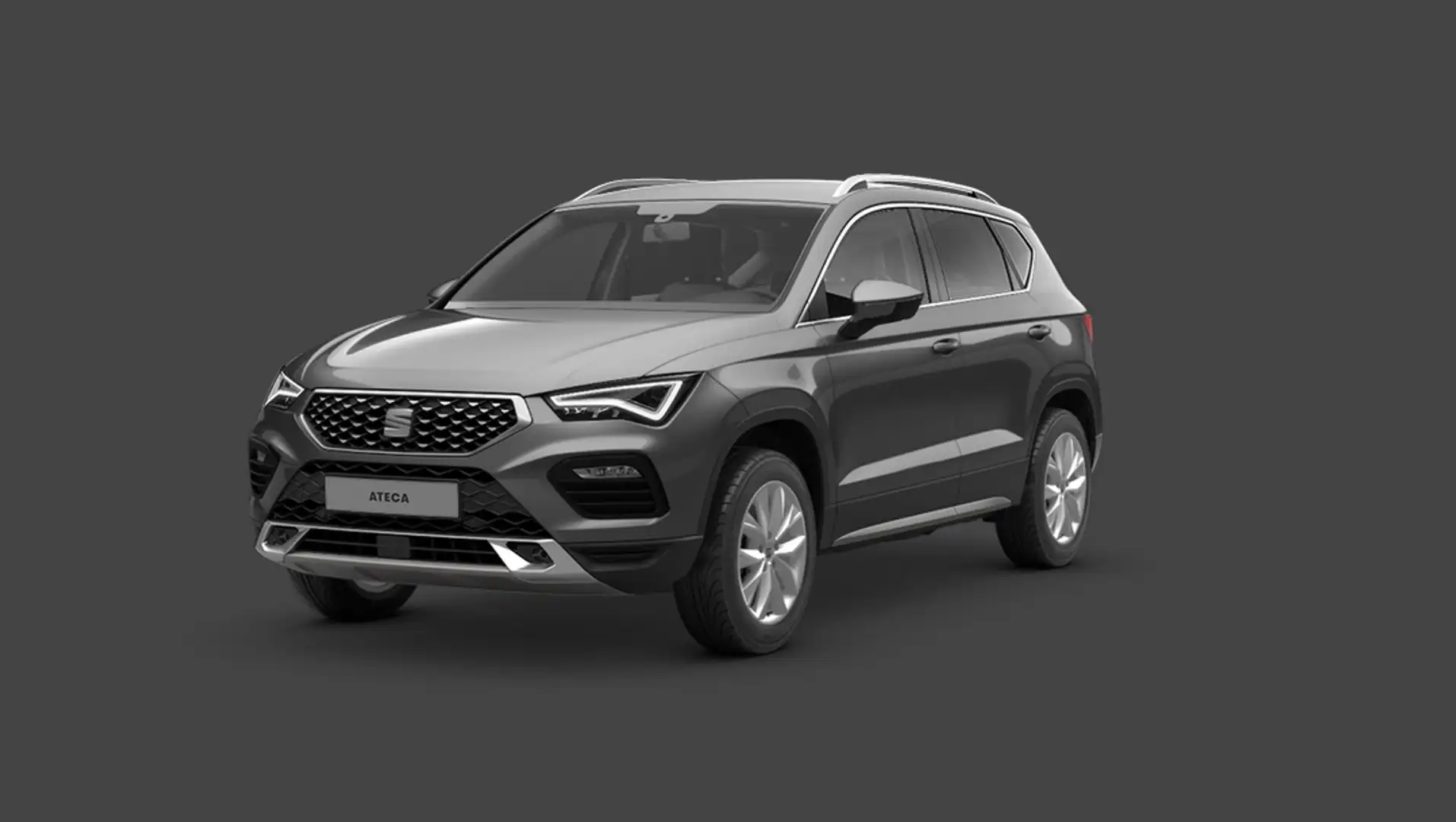 SEAT Ateca 2.0 TDI DSG +AHK+NAVI+VOLLLED+KAMERA+SHZ+PDC+VIRTU Grau - 1