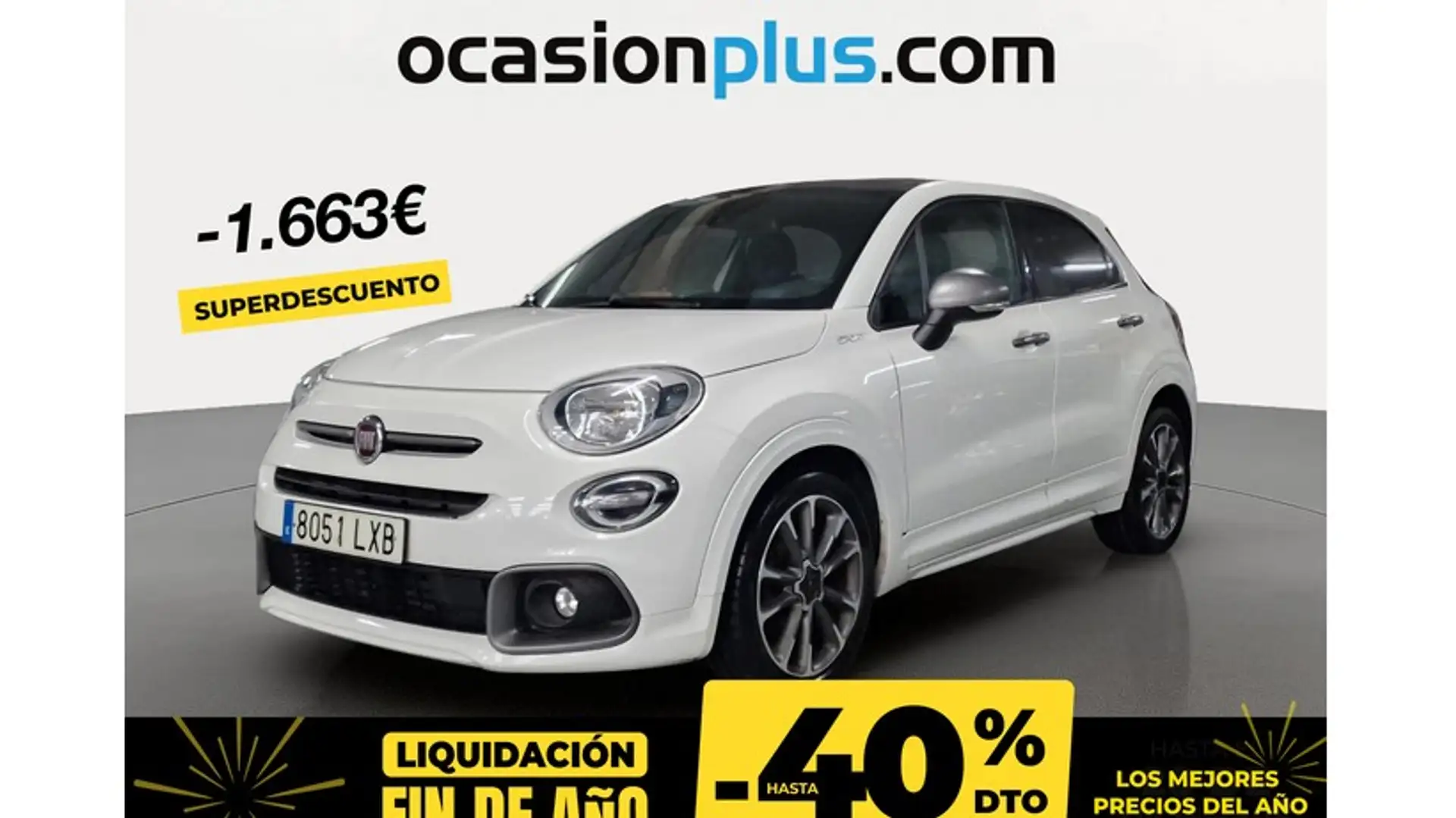 Fiat 500X 1.6Mjt S&S Dolcevita Sport 97kW Blanc - 1