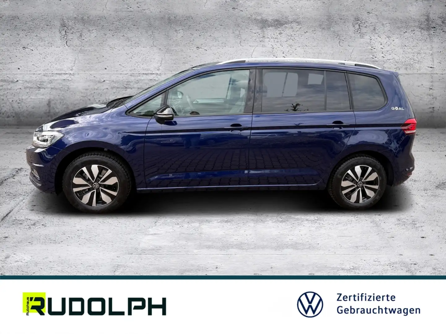 Volkswagen Touran Comfortline 1.5 TSI DSG LED BT SHZ Klima StandHZG Blau - 2